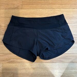 Black Lululemon Running Shorts